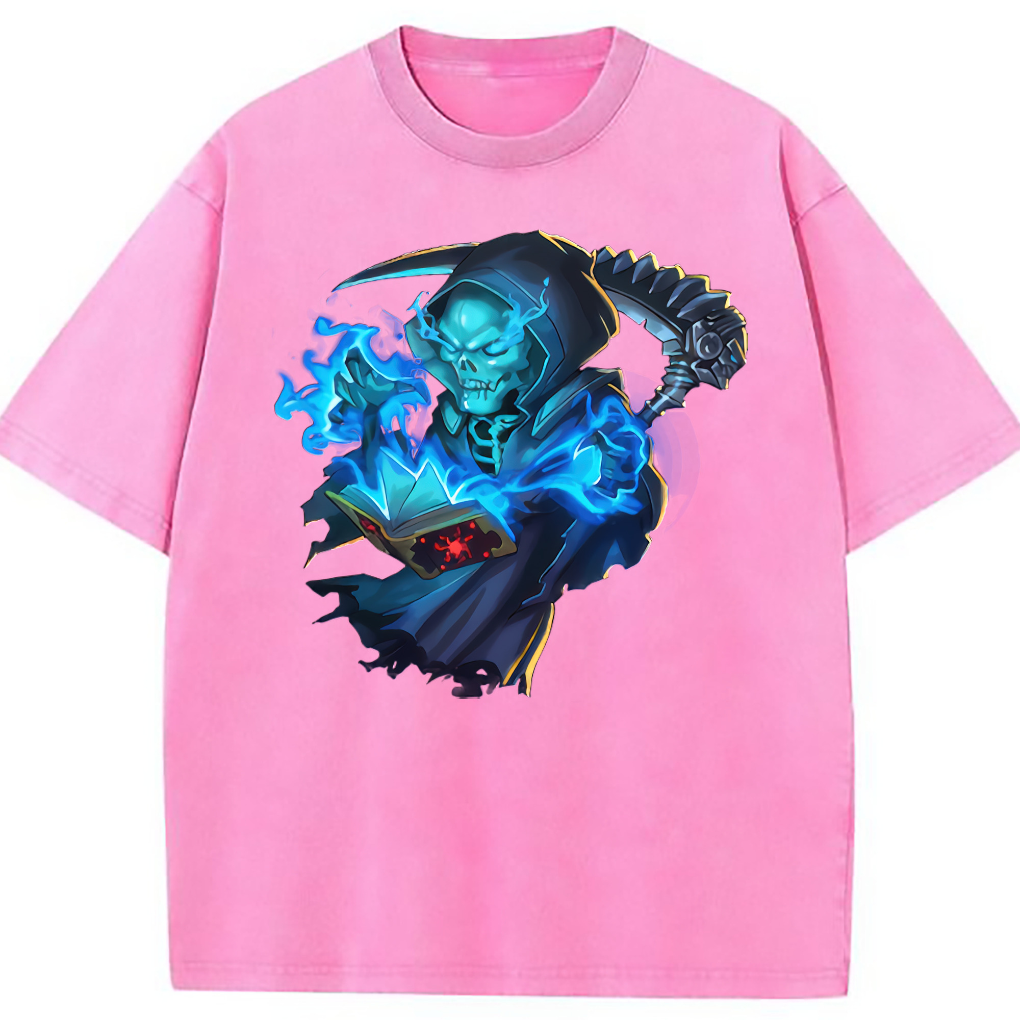 （画像用） リーグ・オブ・レジェンド League of Legends LOL 綿100% ヴィンテージ風 半袖Tシャツ（フロントプリント）